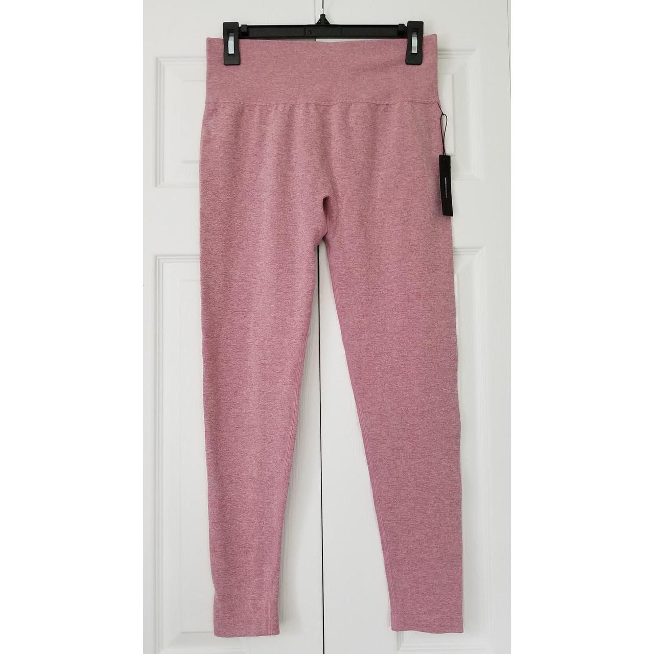 Forever 21 High Rise Legging Wicking Dusty Pink - Depop