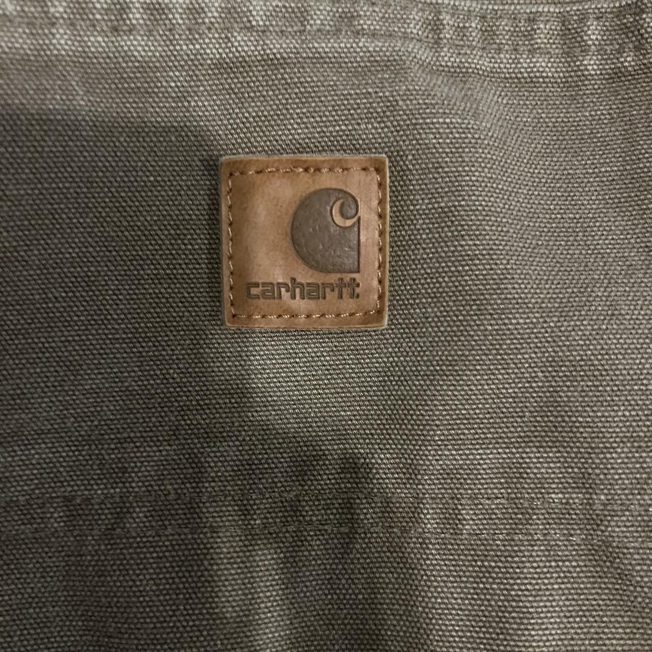 Vintage Carhartt Pants Crazy Awesome Fade 40x34 - Depop