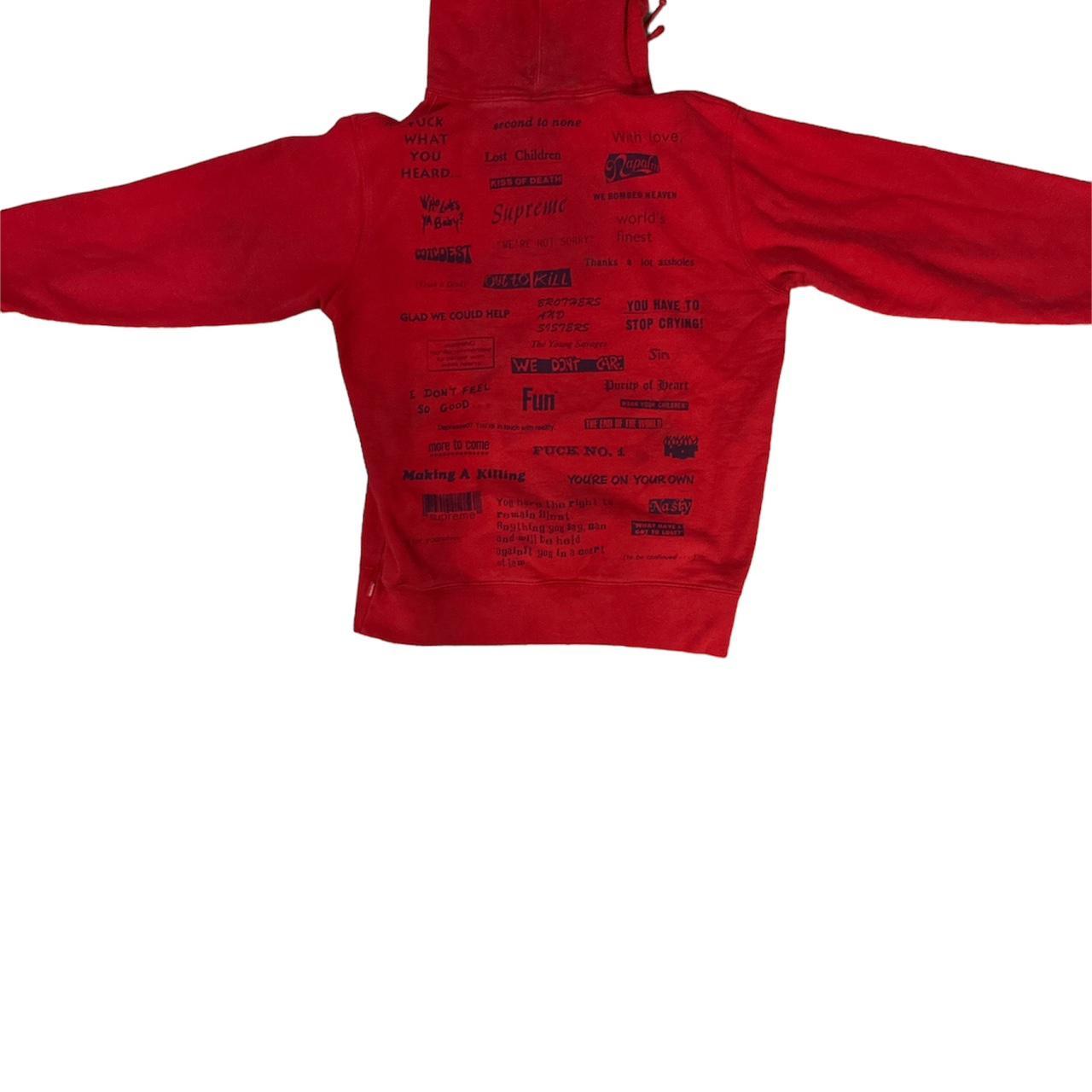 Supreme death 2024 hoodie