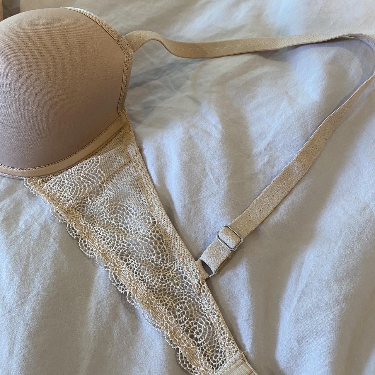 Chantelle Women's Cream and Tan Bra (4)