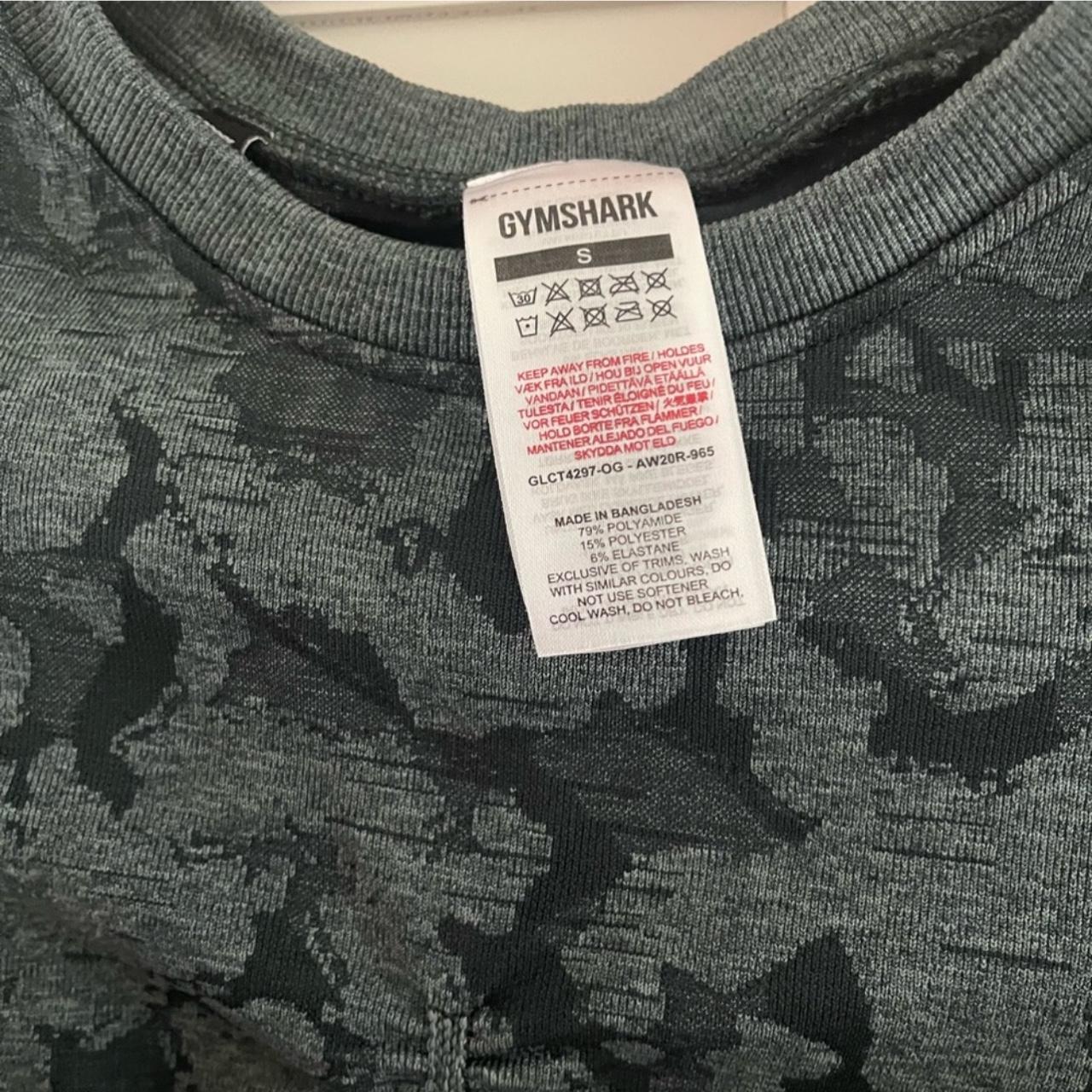 Gymshark Adapt Camo Seamless Long Sleeve Crop Top - Depop