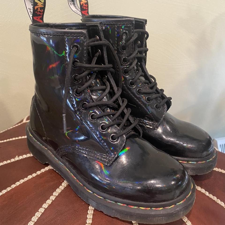 Black rainbow cheap 1460 boots