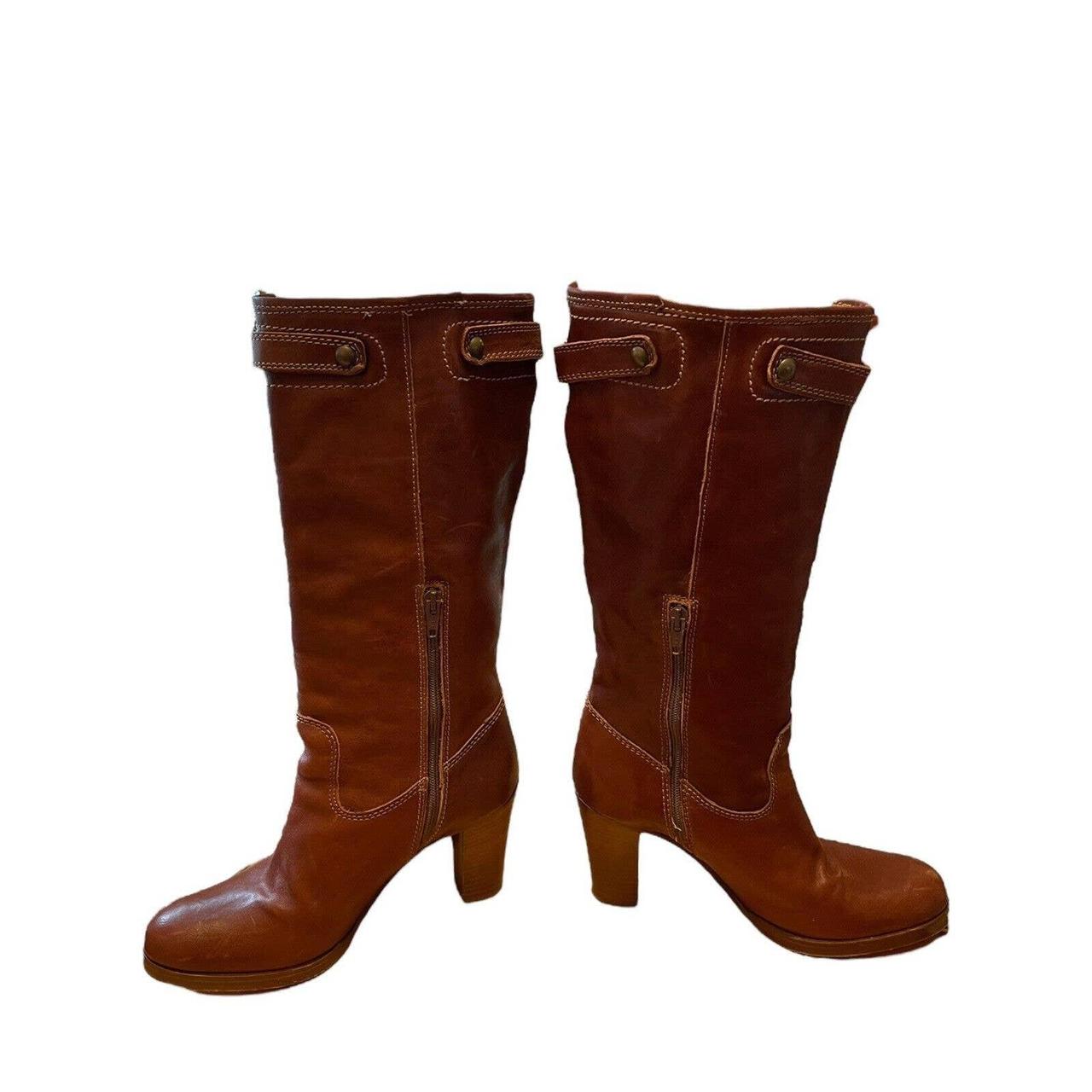 frye coach boots