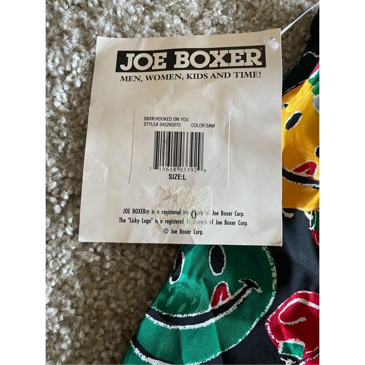 NWT Vintage 90s Joe Boxer 100% silk boxers , Size L