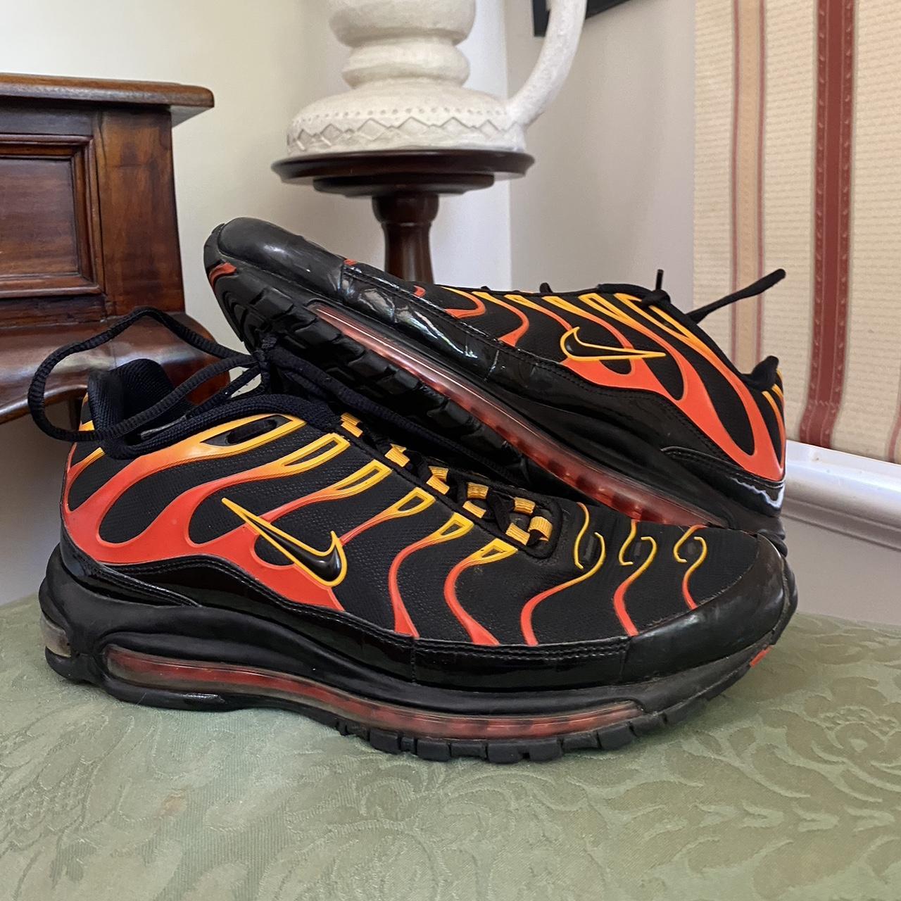 Air max 97 Plus Shock Orange Rare Have been deep. Depop