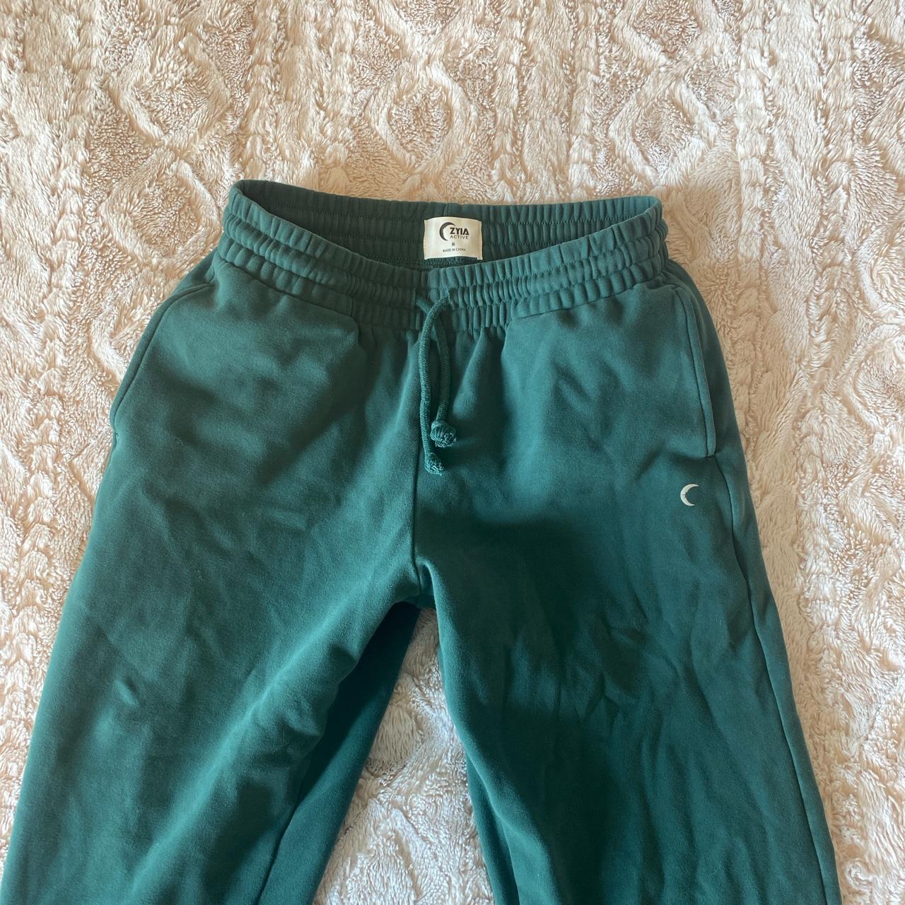 Zyia Active Green Joggers -Thick, nice material -... - Depop