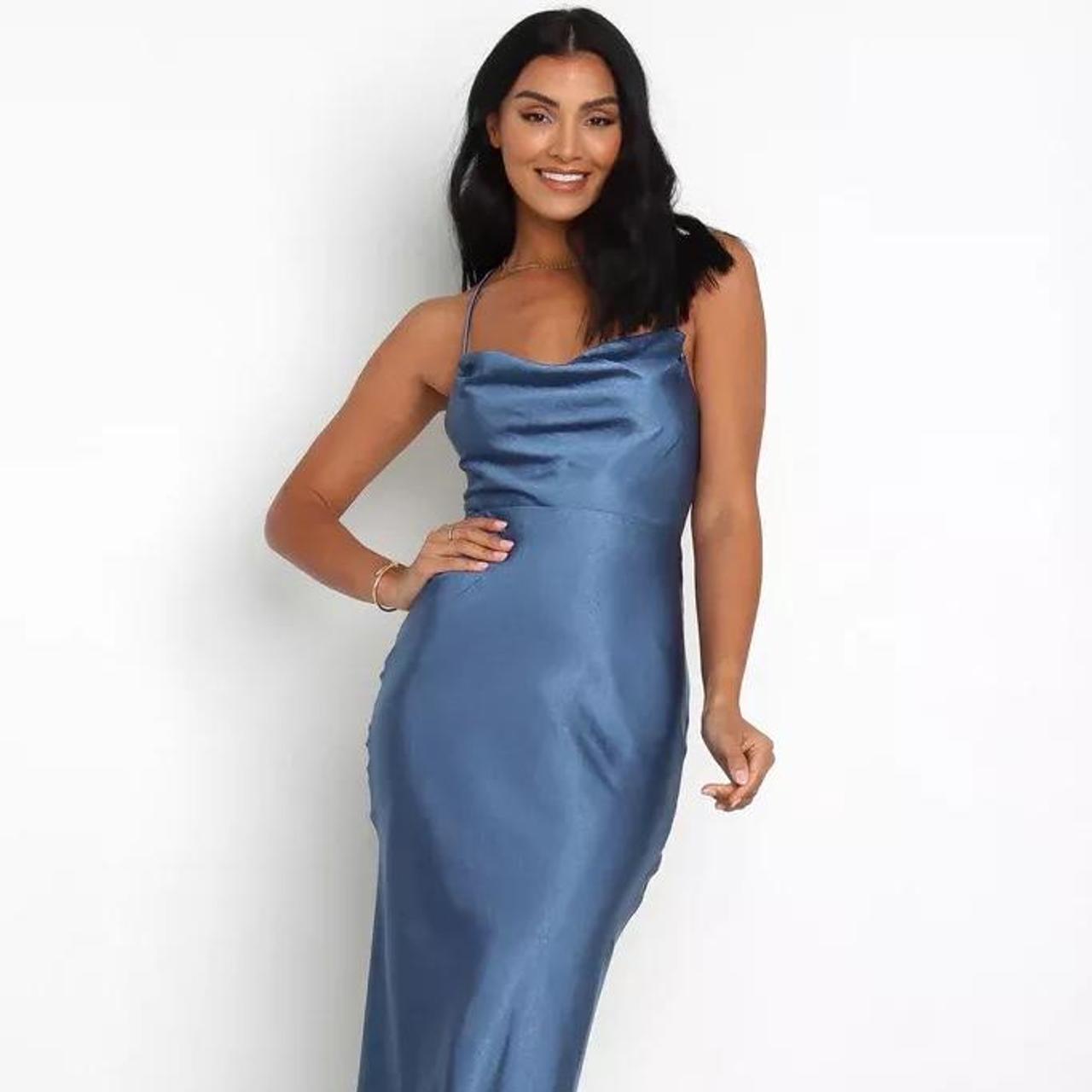 Kamiya Dress Blue Petal & Pup Bridesmaid/ Wedding/... Depop