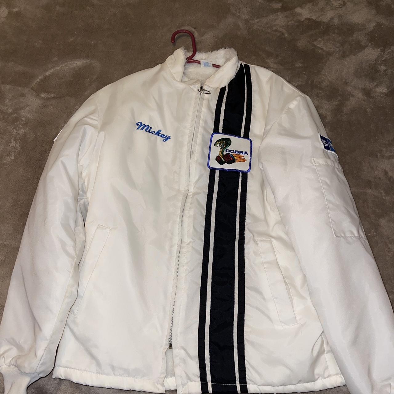 Vintage Ford Mustang Cobra Shell Racing Fur Lined | Depop