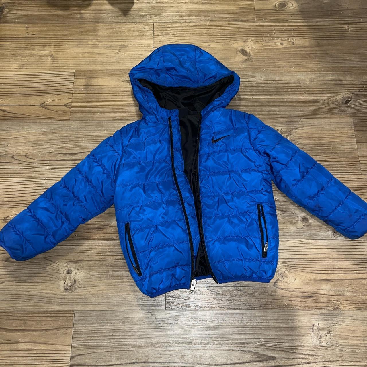 Nike toddler puffer coat Good conditions Size:... - Depop