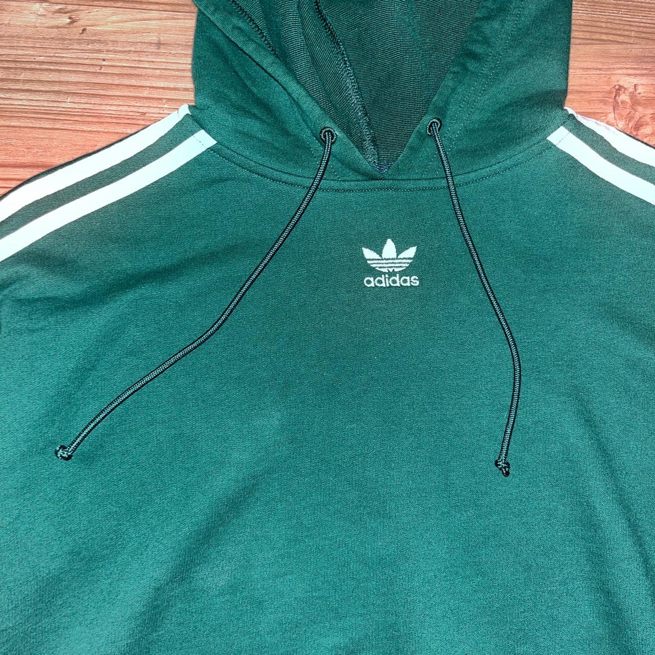 Adidas Crop Top Hoodie Good conditions Size:... - Depop