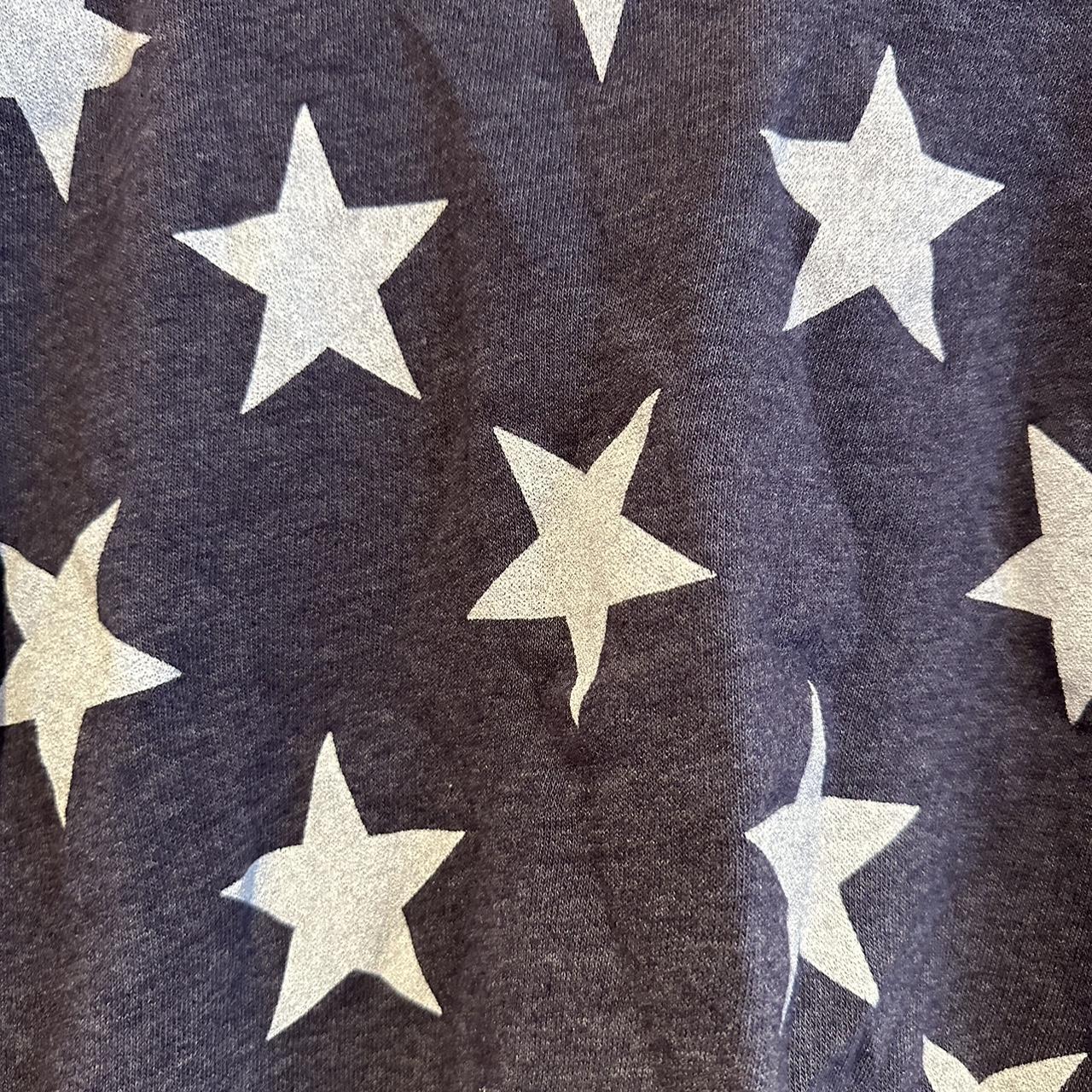 Alternative Apparel brand, heather navy blue & white... Depop