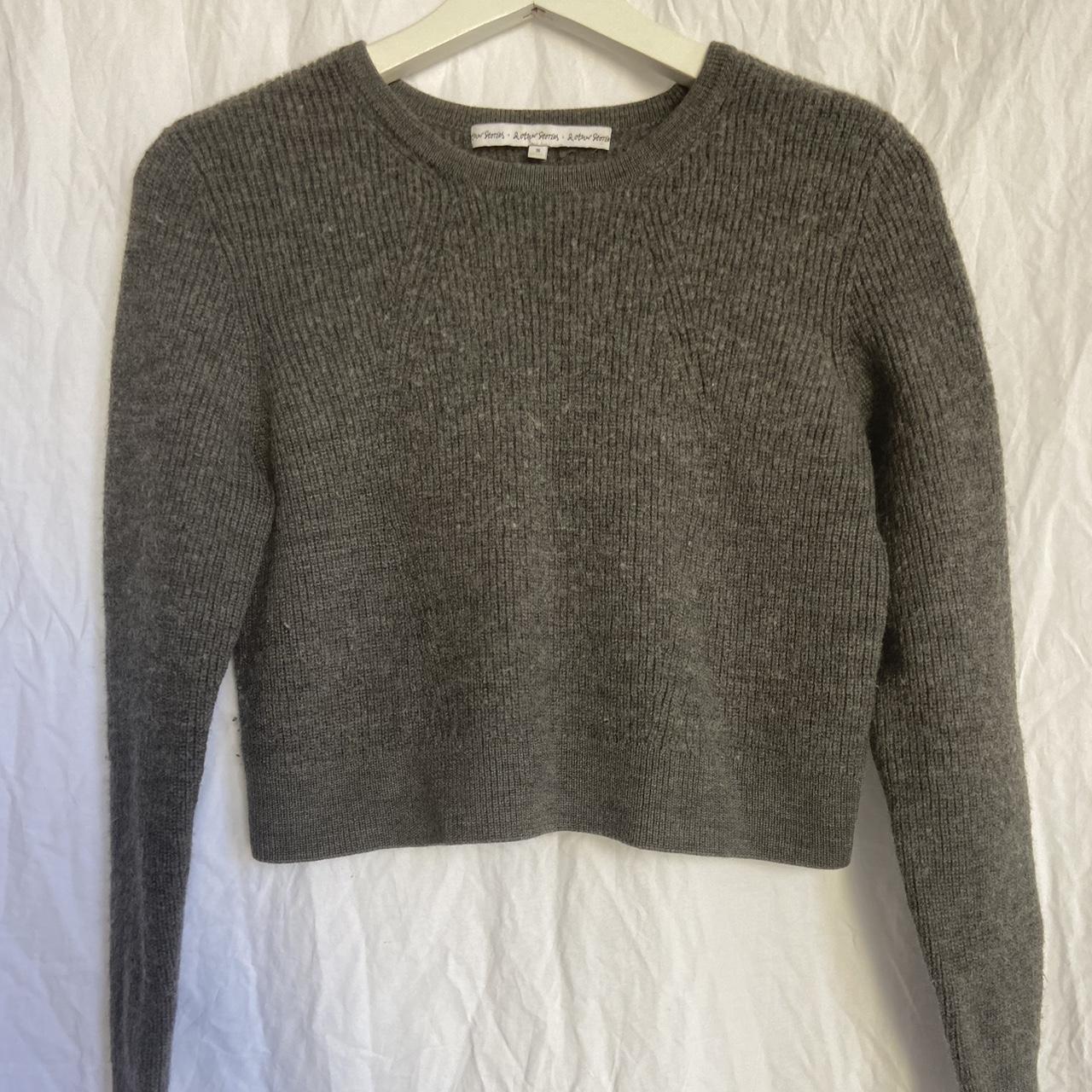 Other Stories Wool Cropped Sweater Size... - Depop