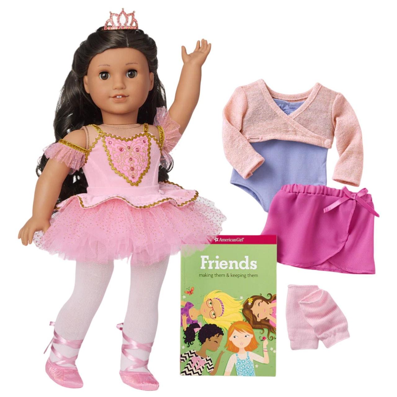 NEW American Girl Sparkling Ballerina DOLL + OUTFIT... - Depop