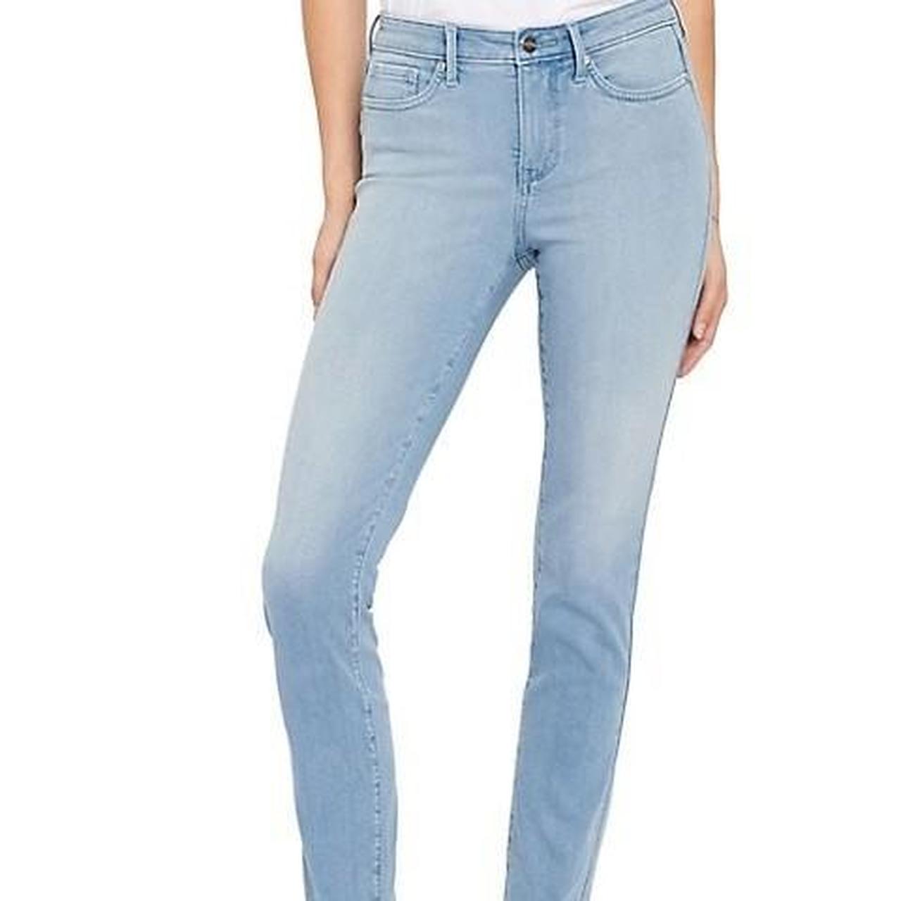 NYDJ orders Alina Skinny Ankle Jeans Womens 10 Light Wash High Rise