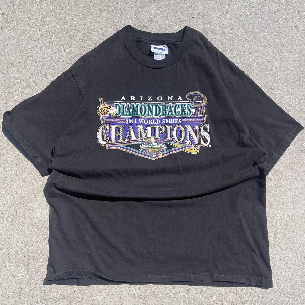 Vintage Arizona Diamondbacks 2001 World Series MLB Baseball Jersey