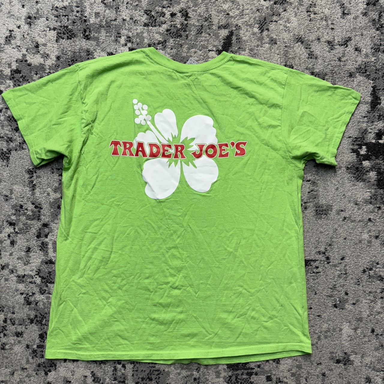 Trader Joe's Men's T-shirt - Green - L – Trader J… - image 5