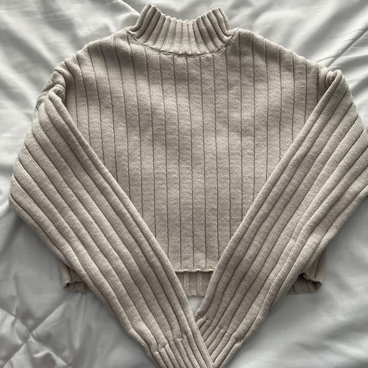 Pacsun/L.A Hearts cropped turtleneck sweater - Depop