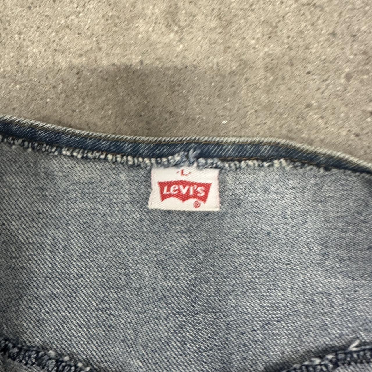 Levi's Men's Vest - Blue/Navy - M – vintage 1970s… - image 4