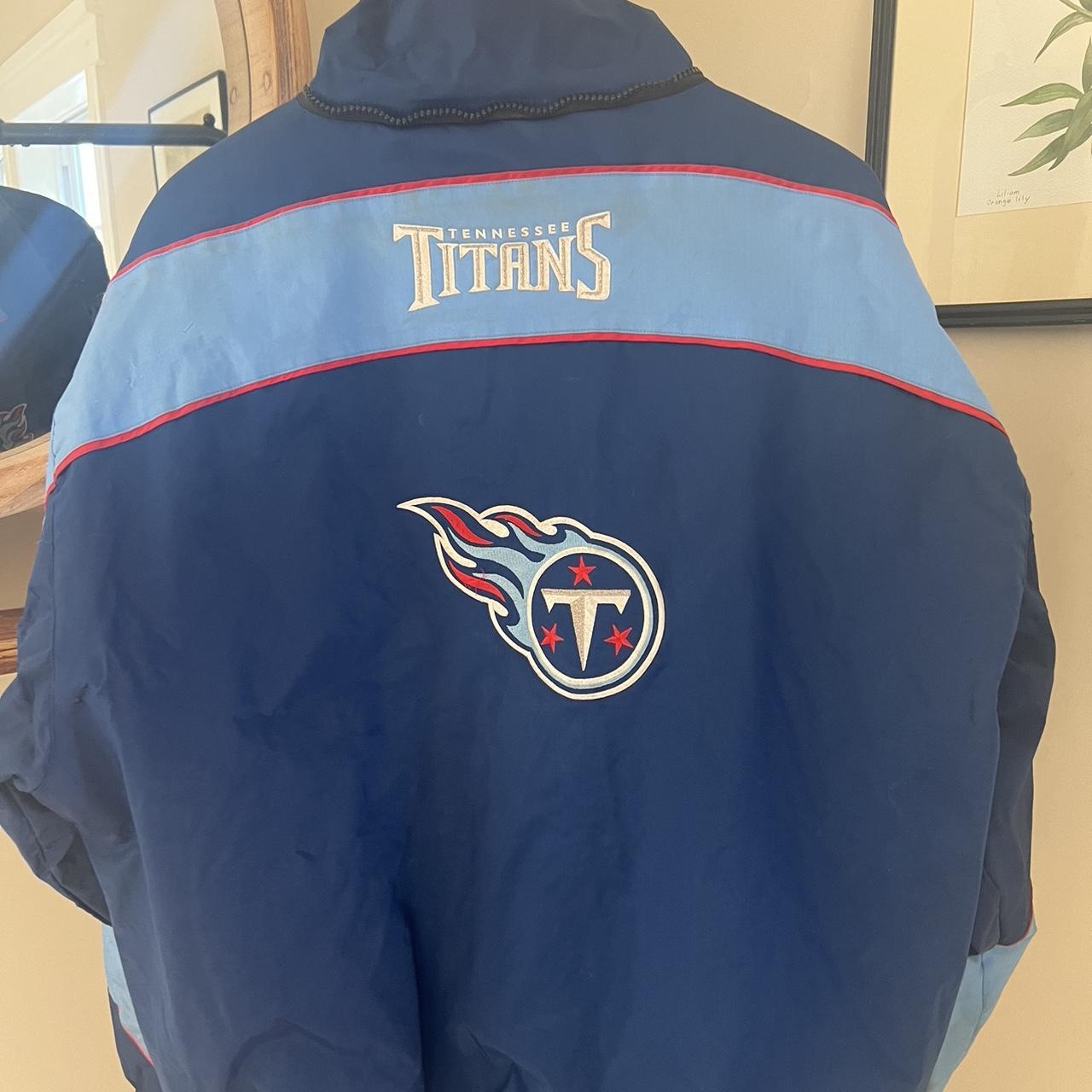 Vintage Pro Player Tennessee Titans windbreaker. - Depop