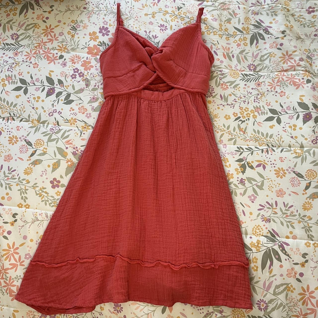 Jcpenney on sale coral dress