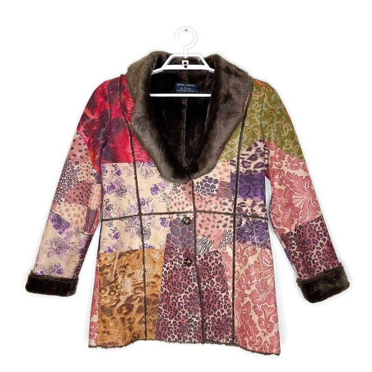 Preloved Women's Coat - Multi - L – SACRED THREAD… - image 1