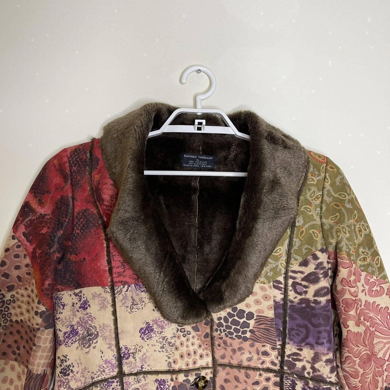 Preloved Women's Coat - Multi - L – SACRED THREAD… - image 3