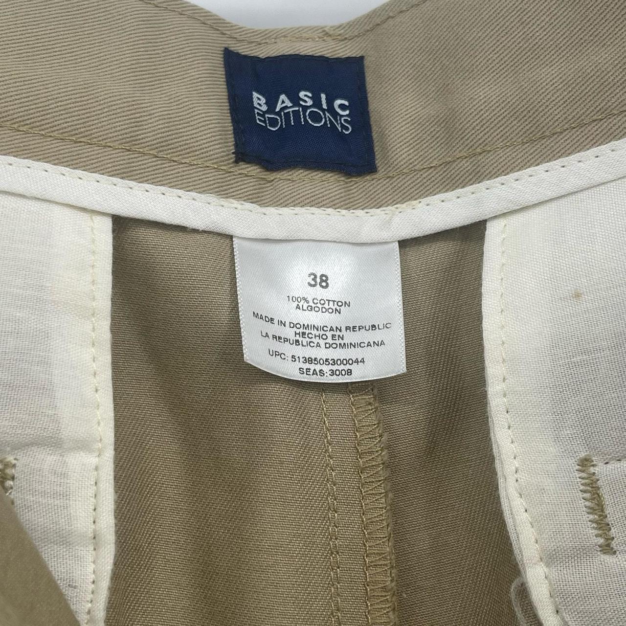 Basic Editions Men's Shorts - Tan - 38" – Basic E… - image 1