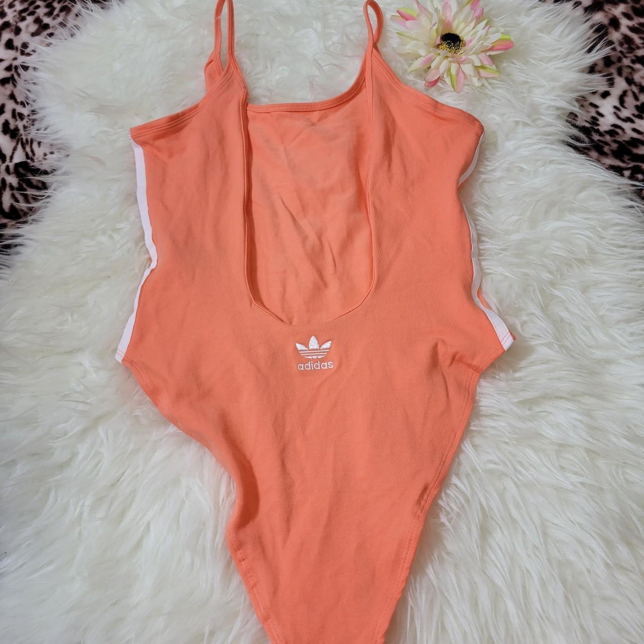 Orange adidas hot sale bodysuit