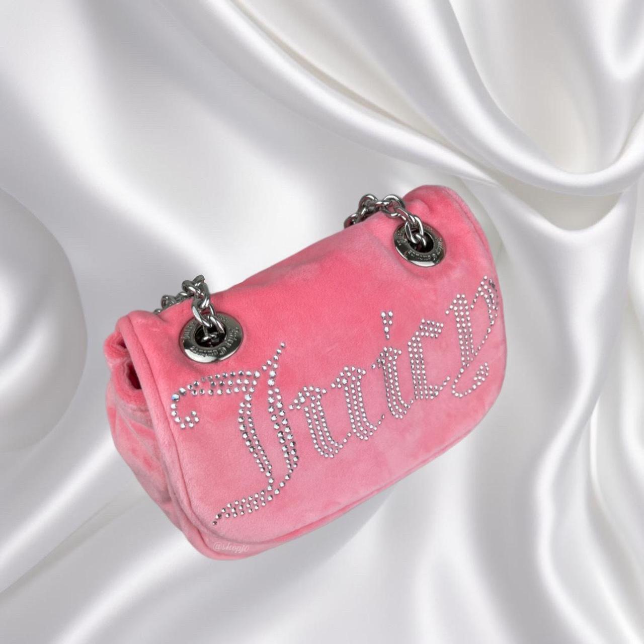 Juicy Couture Pink Velour Small Kimberly Bag 💅👛 You | Depop