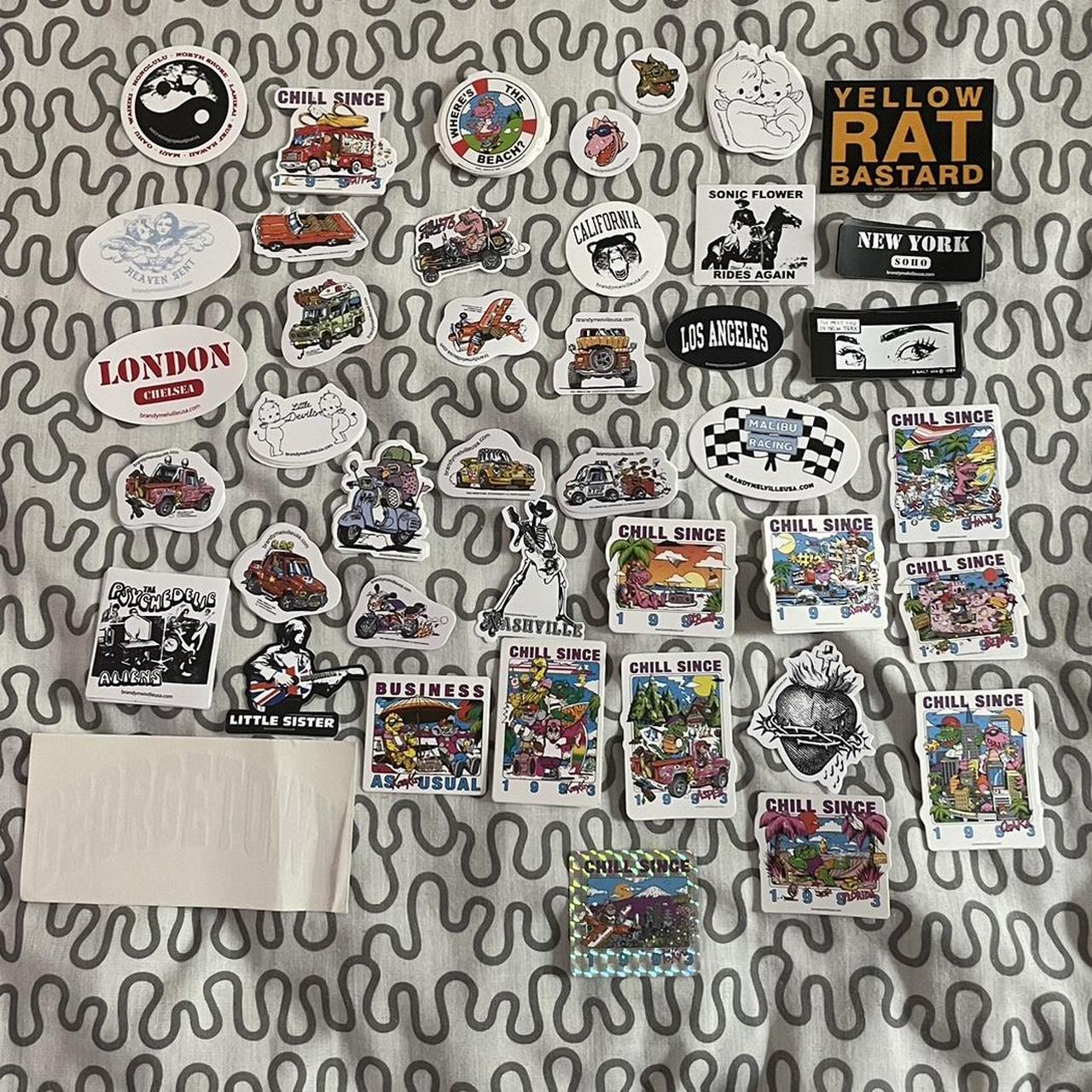 Brandy Melville Stickers Random 15 Depop   P0 