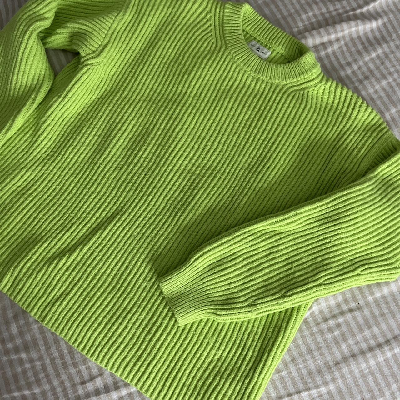 Lou & Grey Sweater Size S Cool green color! - Depop