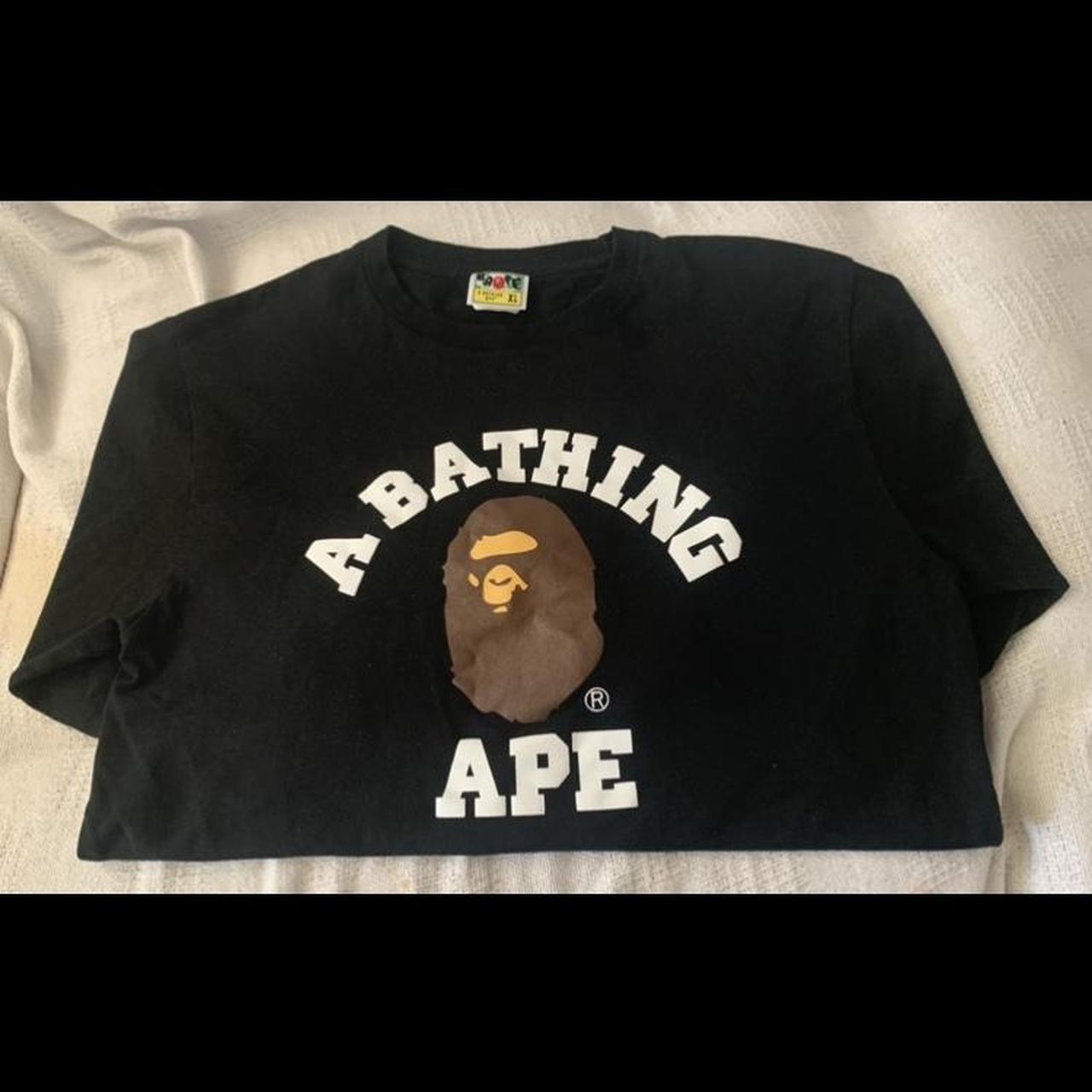 authentic bape shirt