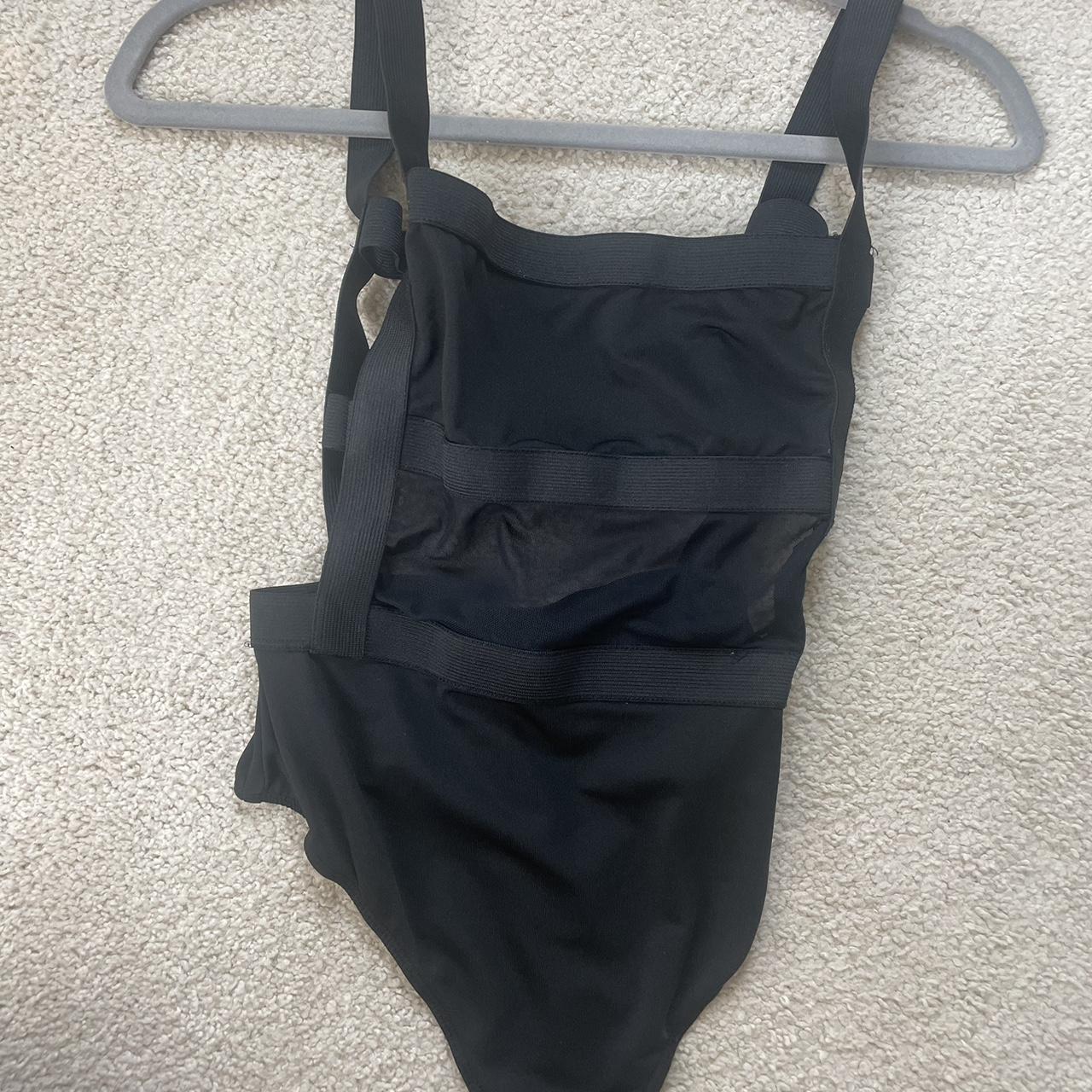 Revolve Camille Strappy Back Bodysuit In Black. Size - Depop