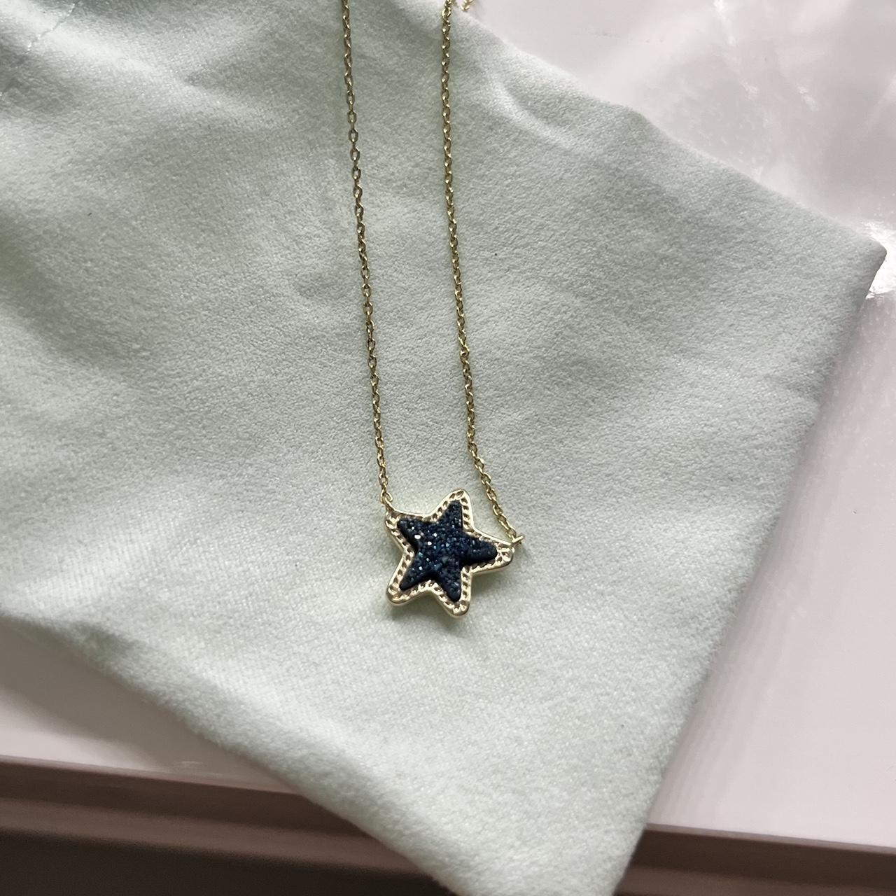 Kendra scott gold star necklace with double - Depop