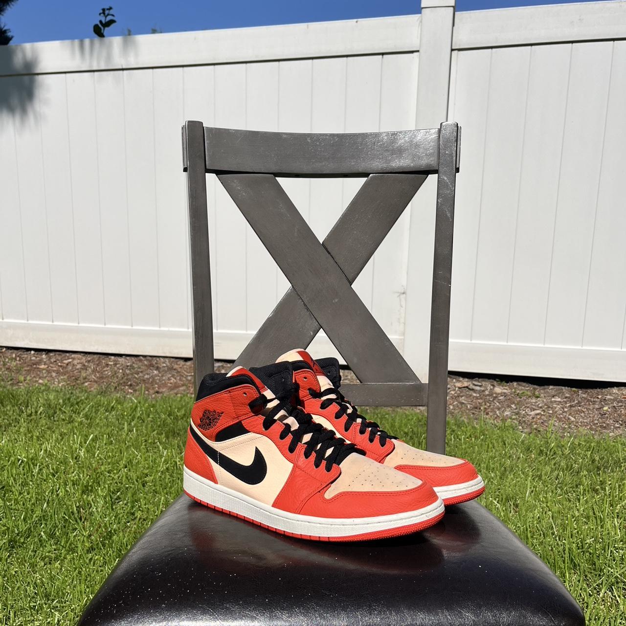 Air Jordan 1’s “ team orange black” No box Depop