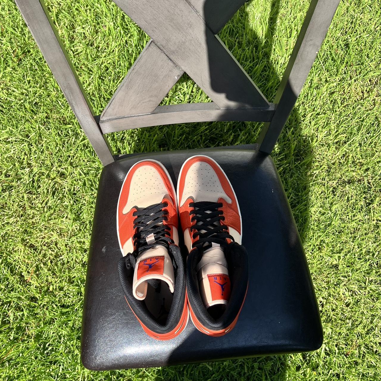 Air Jordan 1’s “ team orange black” No box Depop