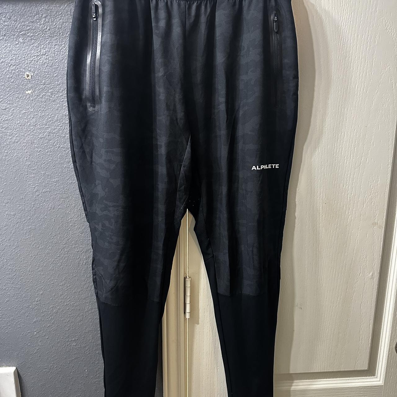 Alphalete Mens infinity tech pants Navy... - Depop