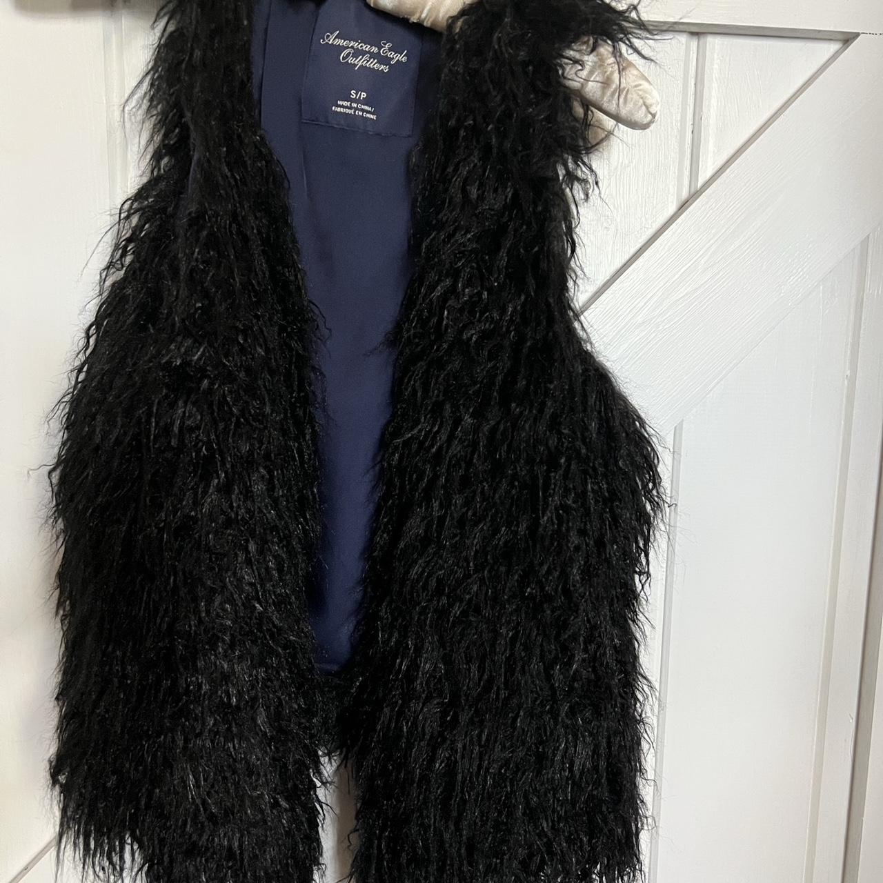 American eagle hot sale fur vest