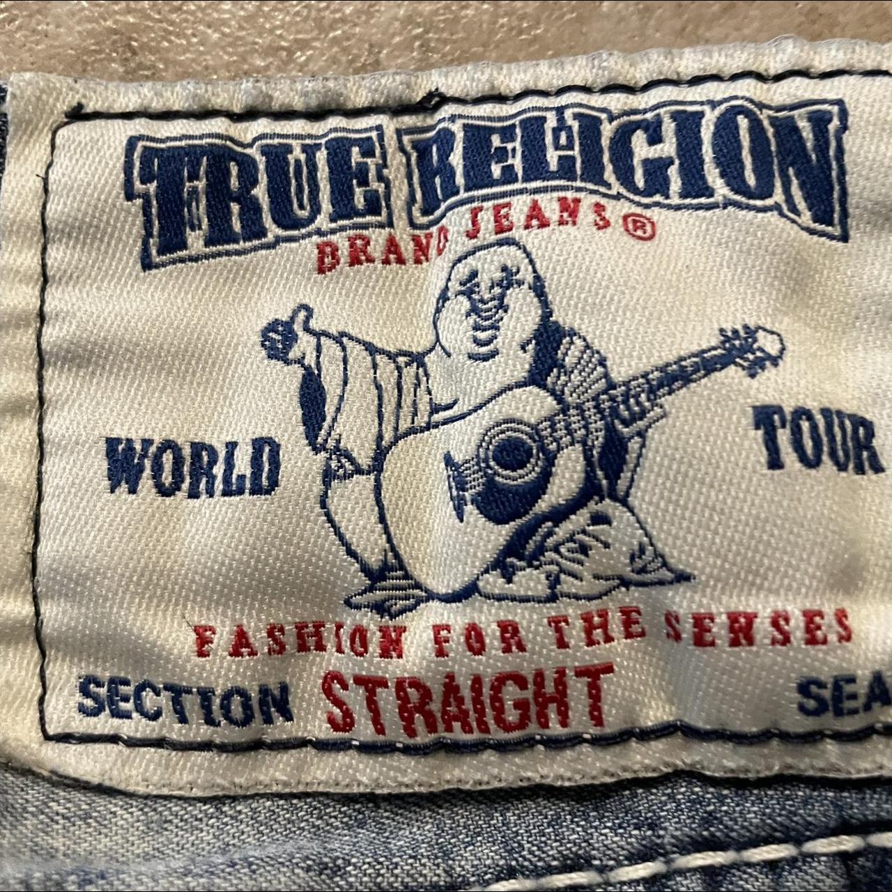 Washed True Religion Jeans. Size... - Depop