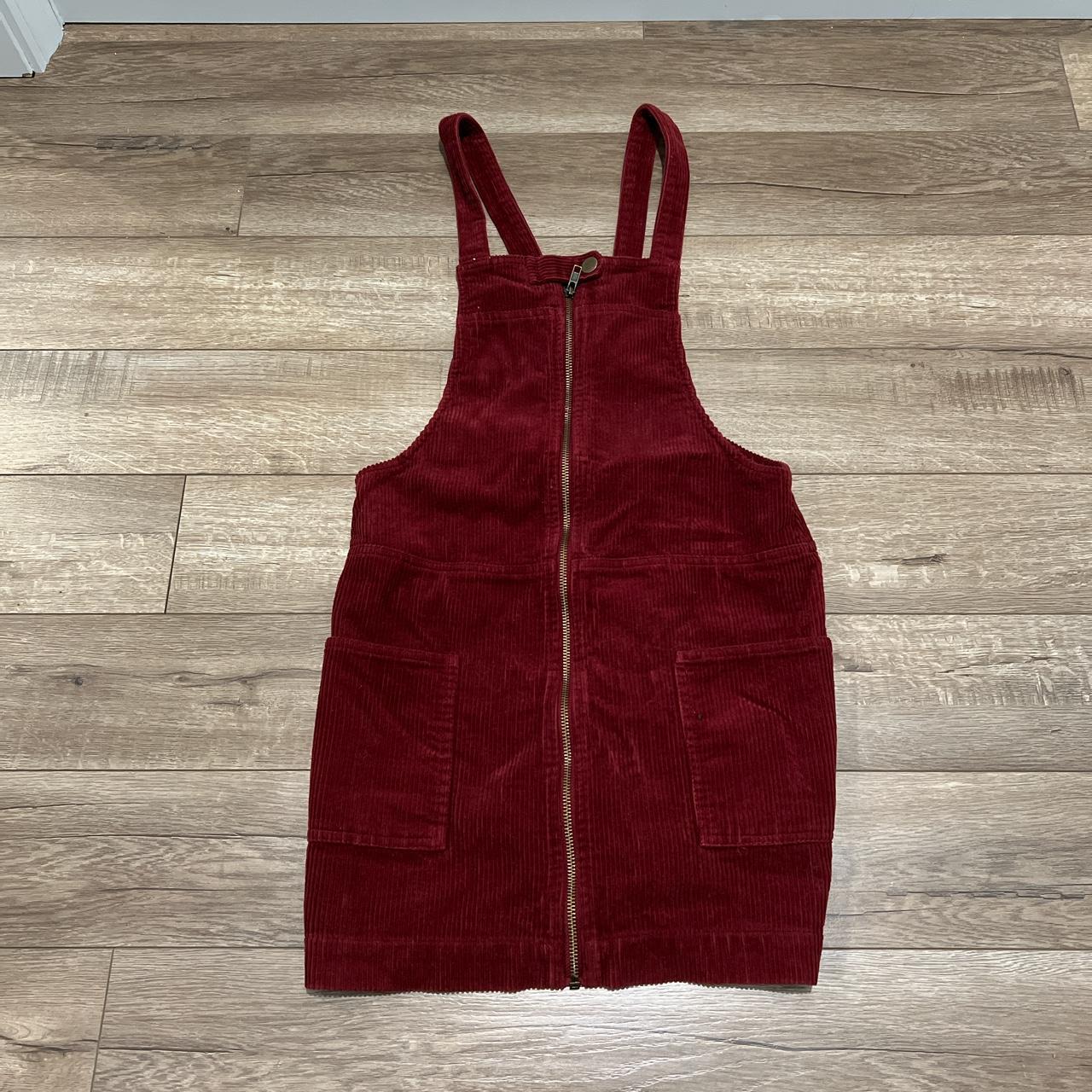 Dark Red Velvet Overalls Size S Send Offers Depop 1186