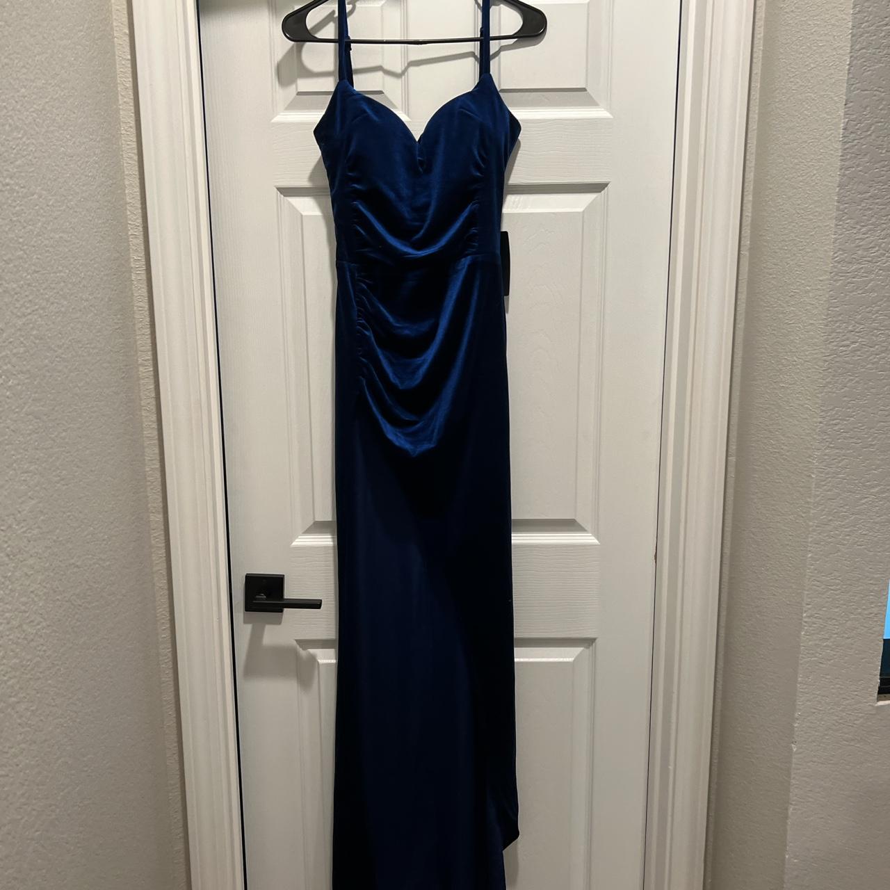 David's bridal royal blue clearance dresses