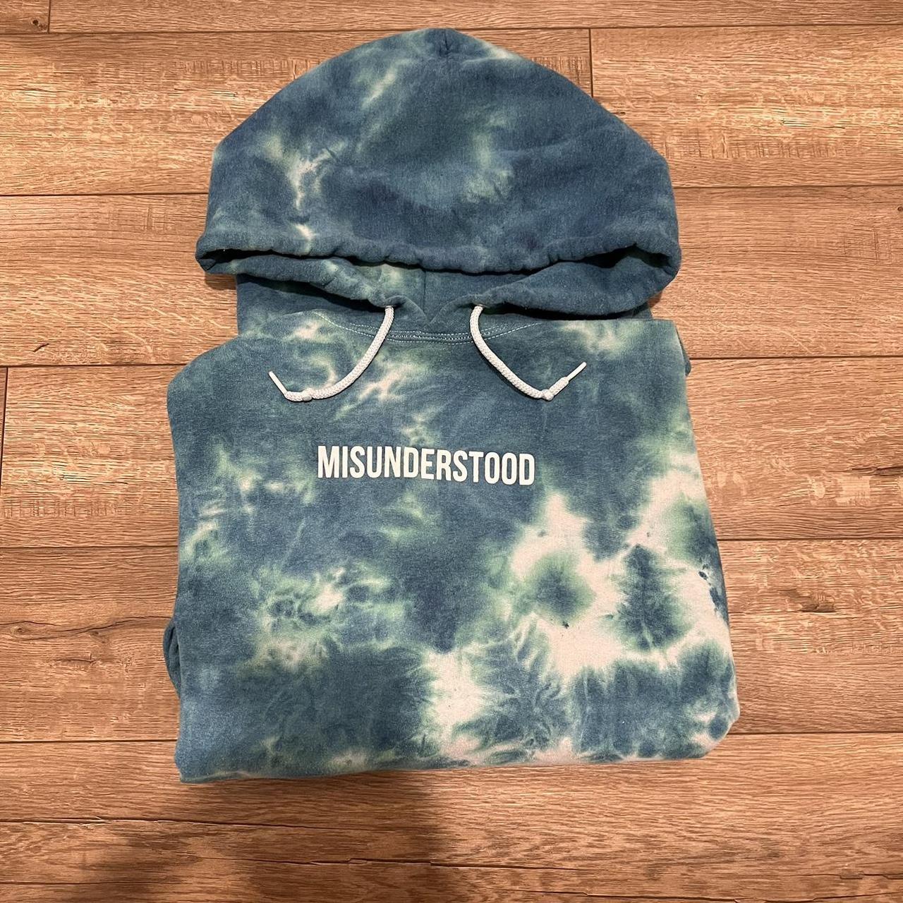 Misunderstood tie dye outlet hoodie