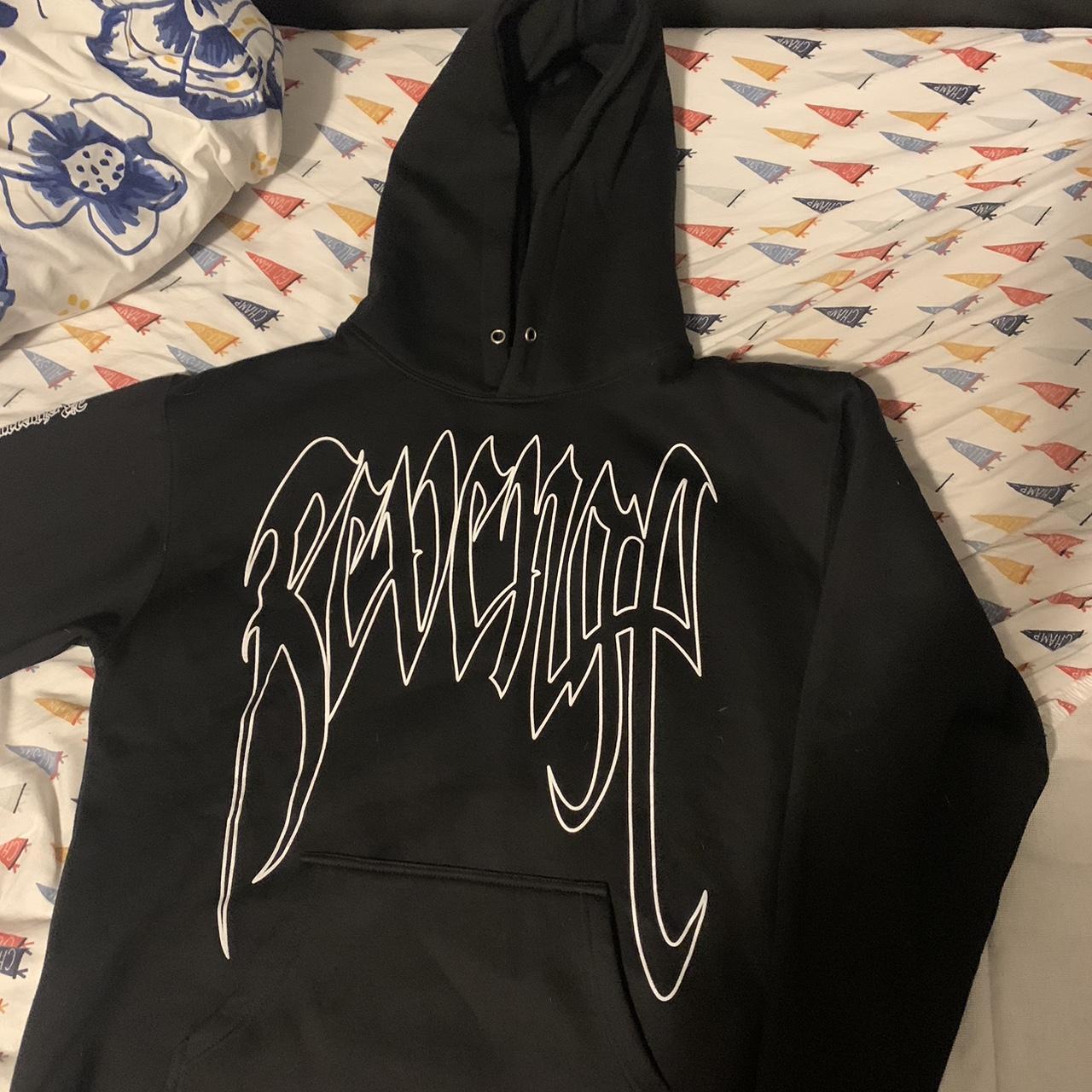 Black Revenge Hoodie! Hoodie Size Is Large! Brand - Depop