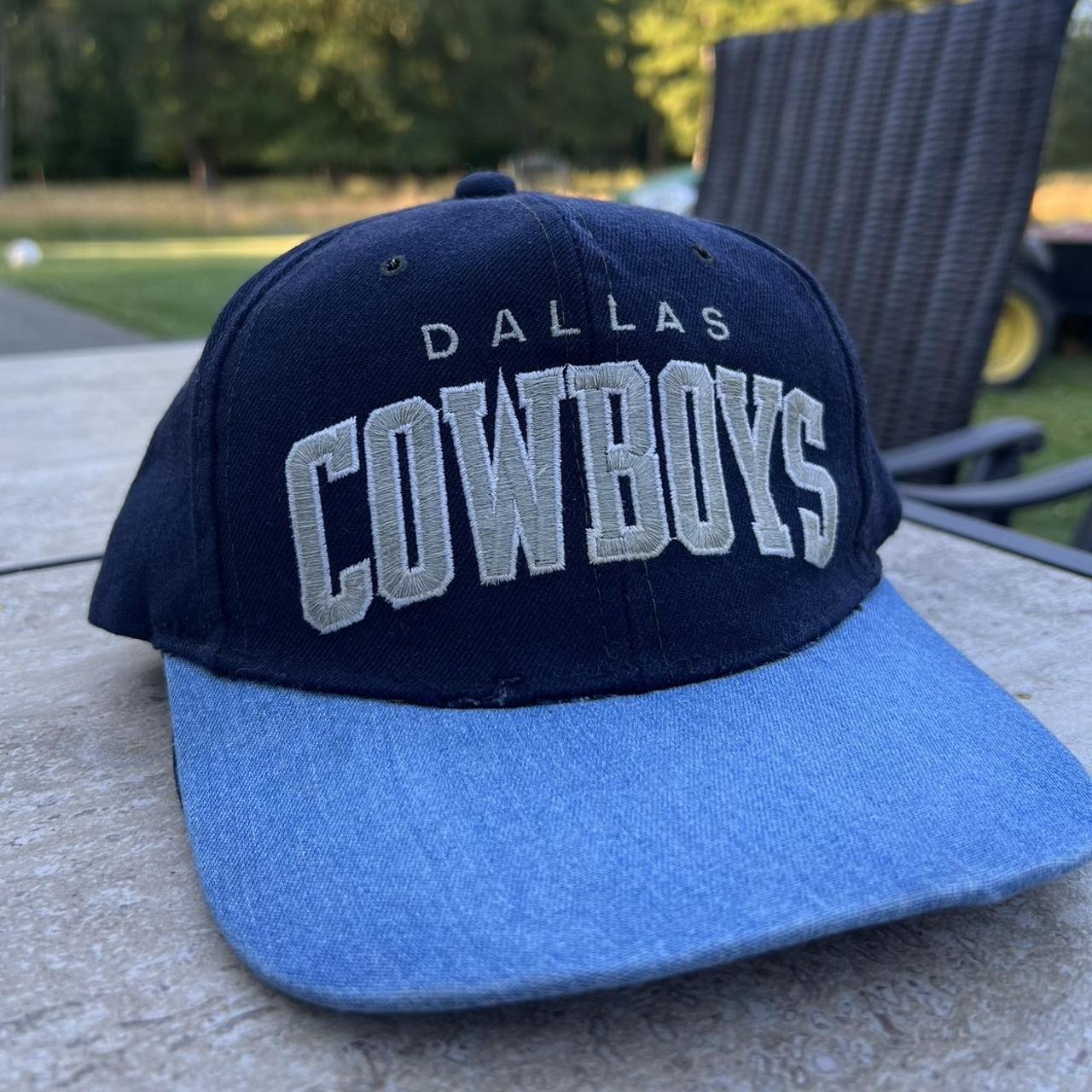 Vintage dallas cowboys snapback Hat has been - Depop