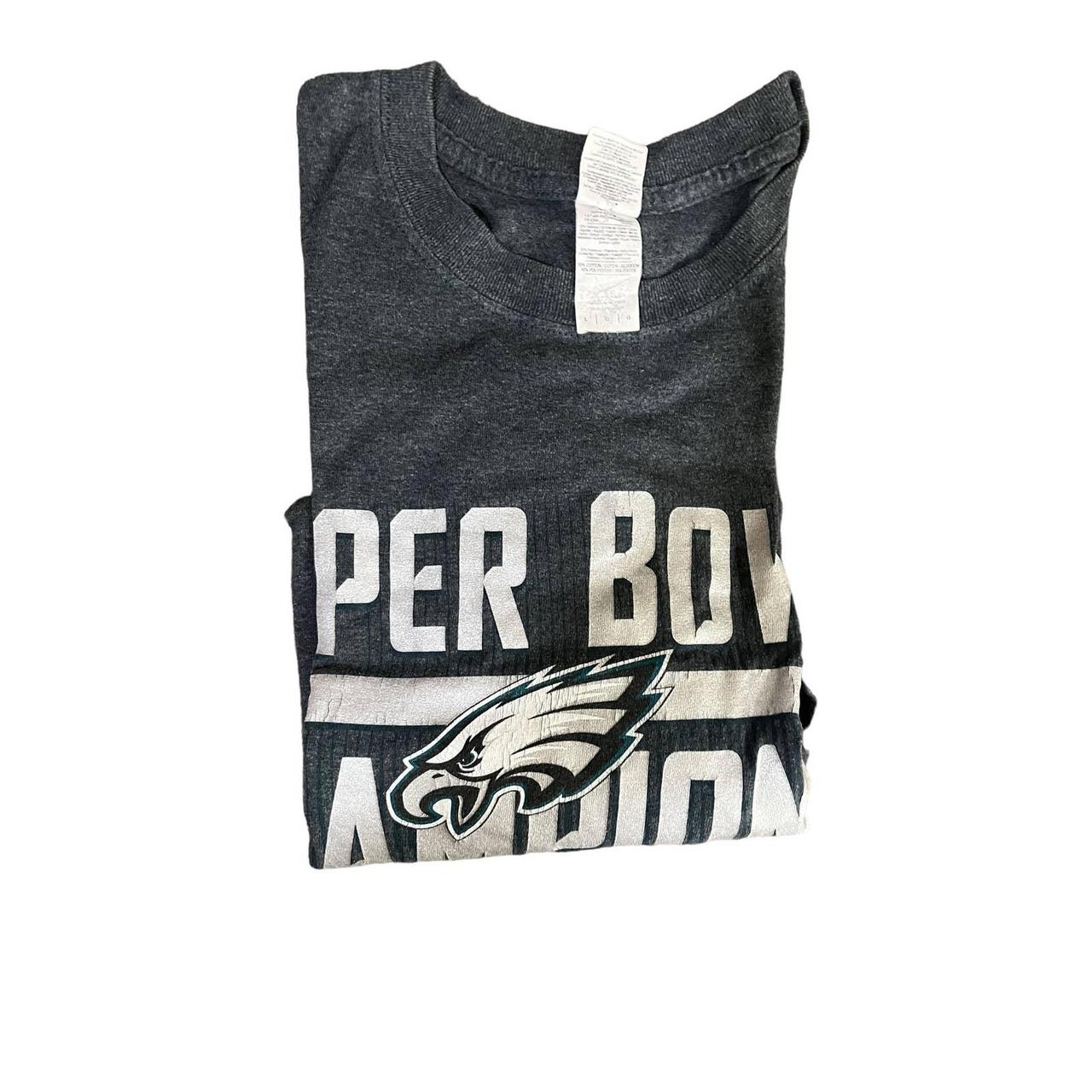 Philadelphia Eagles Shirt size XL/XXL Super Bowl 52 - Depop