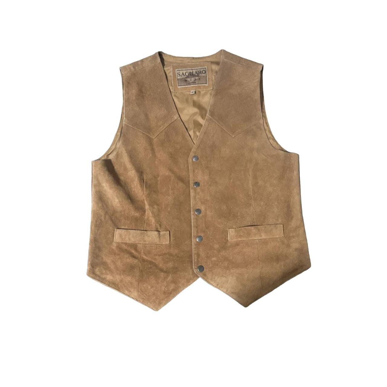 Saguaro west clearance leather vest