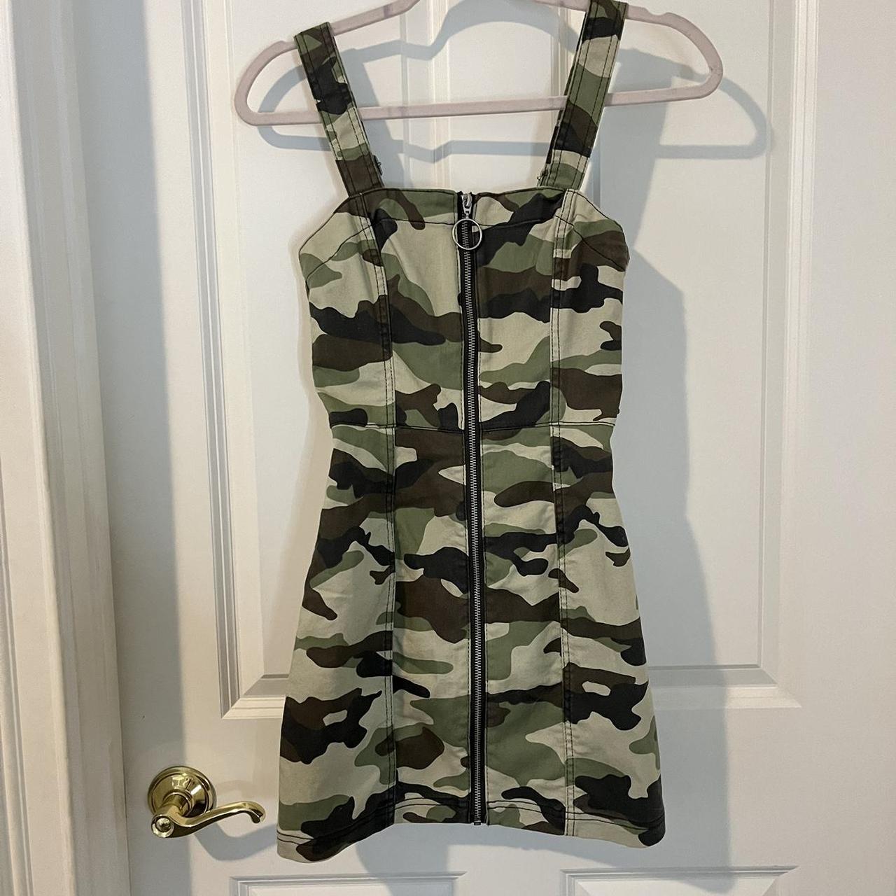 Army fatigue bodycon dress hotsell