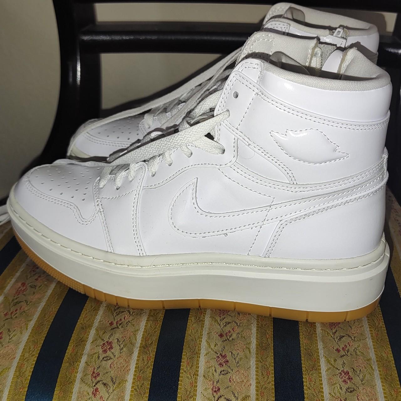 Air Jordan Elevate High SE All White Size