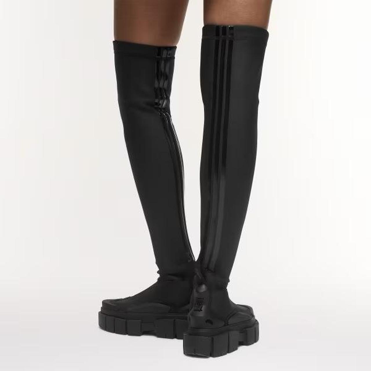 Adidas Ivy Park Noir by Beyoncé over knee boots size - Depop