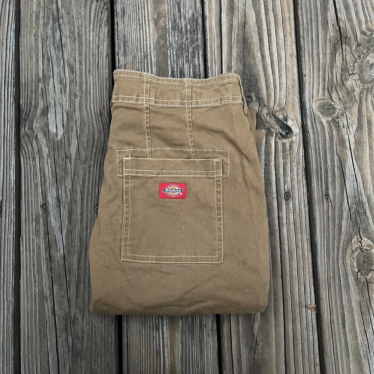 KHAKI CARPENTER PANTS NWOT Dickies Carpenter... Depop